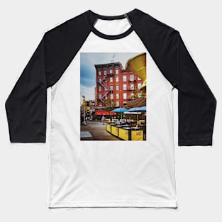 West Village, Manhattan, NYC Baseball T-Shirt